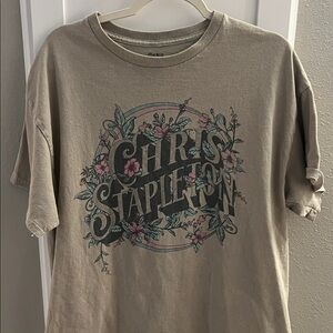 Chris Stapleton Graphic T-Shirt - Tan